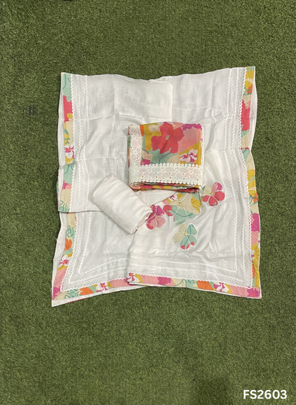 FS2603 | Printed | Cotton suit | Casual wear | Summer Suits | Regular wear