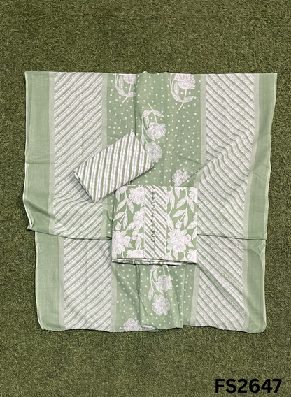 FS2647 | PISTA | Cotton Suit | Casual wear | Summer Suits | Regular  wear