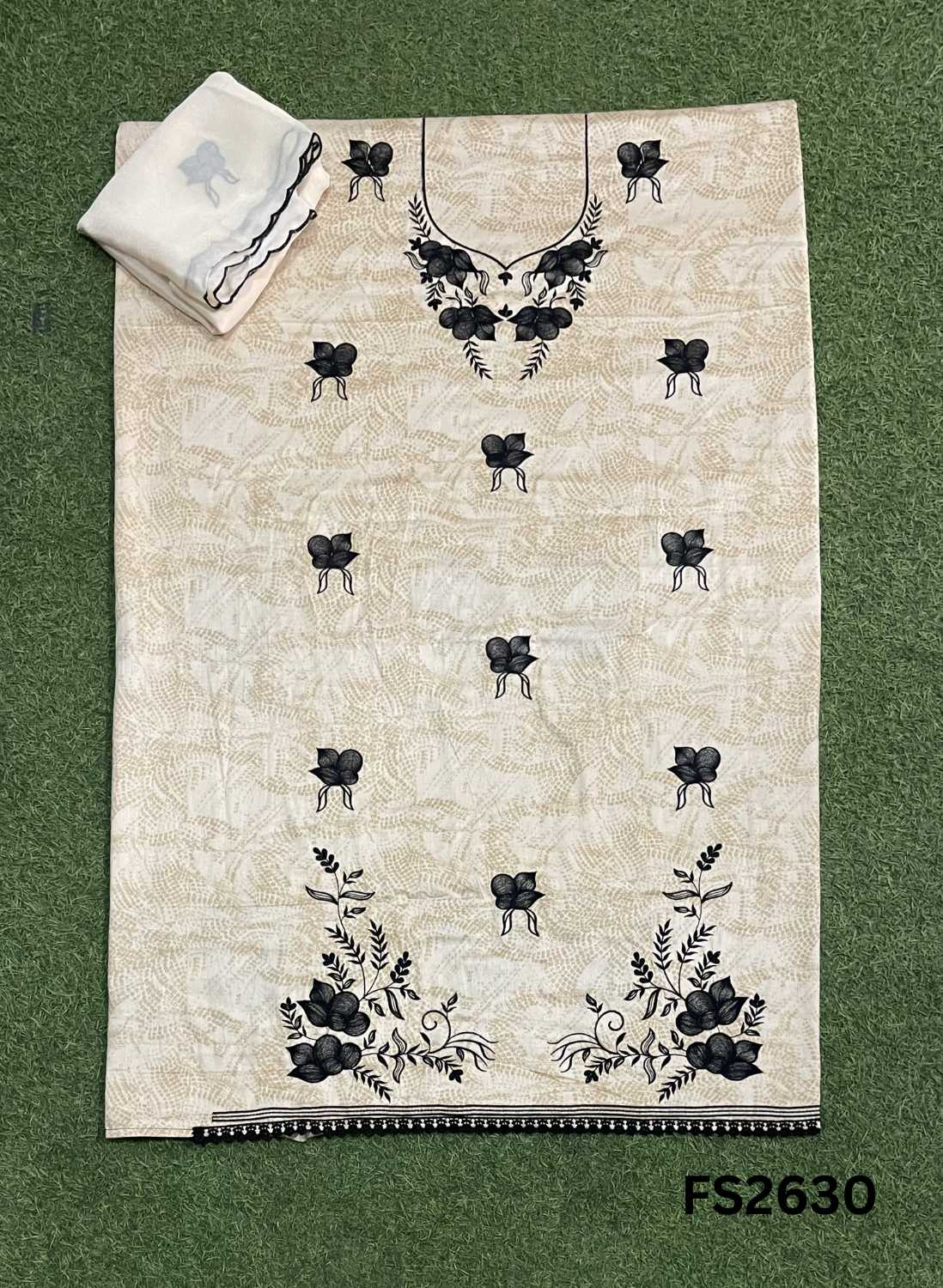 FS2630 | GREY | Cotton Suit | Casual wear | Summer Suits | Regular wear