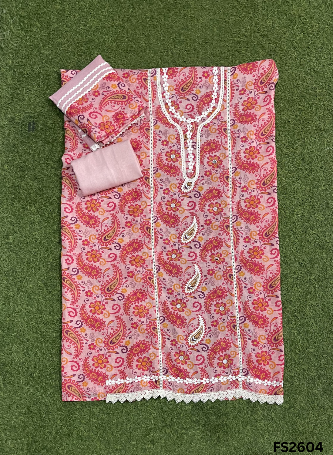 FS2604 | Printed |  Cotton Suit | Casual wear | Summer Suits | Regular wear