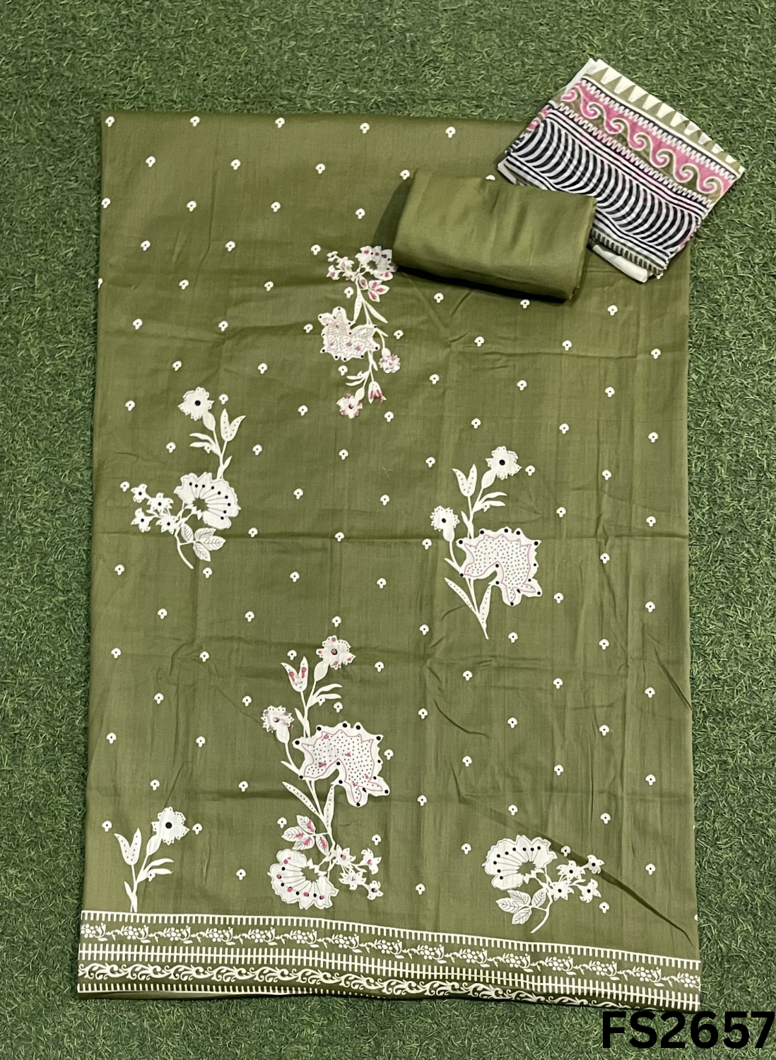 FS2657 | YELLOW | Cotton Suit | Casual wear | Summer Suits | Regular wear
