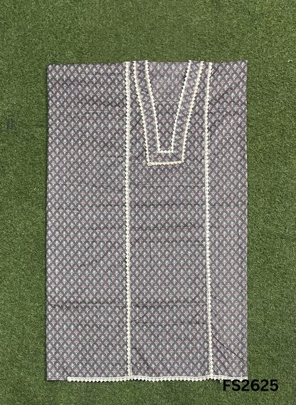 FS2625 | SEA GREEN | Cotton Suit | Casual wear | Summer Suits | Regular  wear