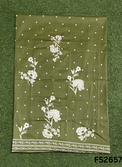 FS2657 | YELLOW | Cotton Suit | Casual wear | Summer Suits | Regular wear