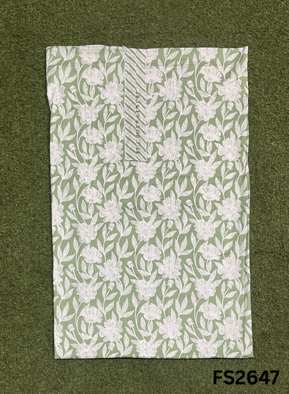 FS2647 | PISTA | Cotton Suit | Casual wear | Summer Suits | Regular  wear