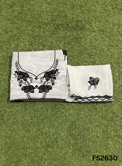 FS2630 | GREY | Cotton Suit | Casual wear | Summer Suits | Regular wear