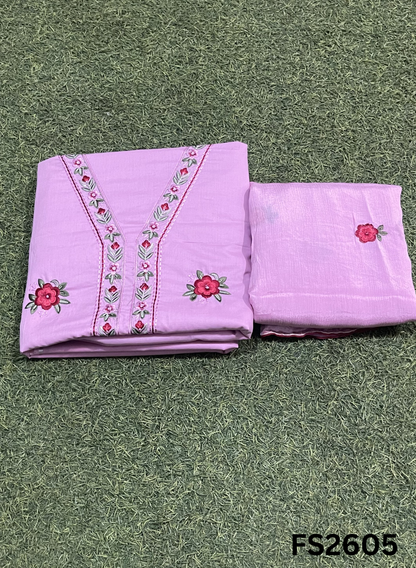 FS2605 | PISTA | Cotton Suit | Casual wear | Summer Suits | Regular wear