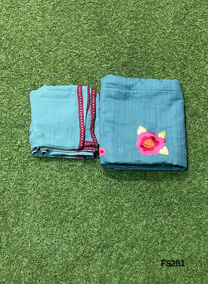 FS251 | Levender | Cotton Suit | Casual wear | Summer Suits | Regular wear|