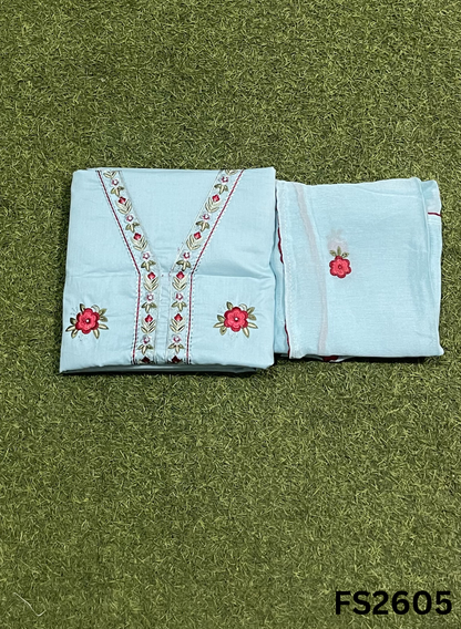 FS2605 | PISTA | Cotton Suit | Casual wear | Summer Suits | Regular wear