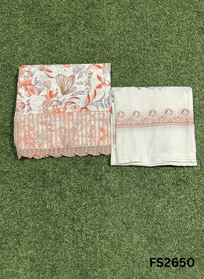 FS2650 | PISTA  | Cotton Suit | Casual wear | Summer Suits | Regular  wear