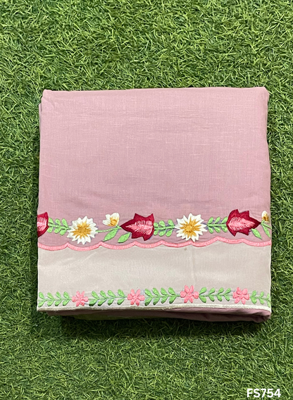 FS754  | Cotton Suit | Party Wear | Wedding | Jaggo | Ring Ceremony | Festival| Regular wear | F9CFAA