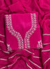FS207 | Hot pink Crepe | Crepe Suit | Wedding | Party Wear | Ring Ceremony | Festival Suit | Allover suIT| F9FAAA