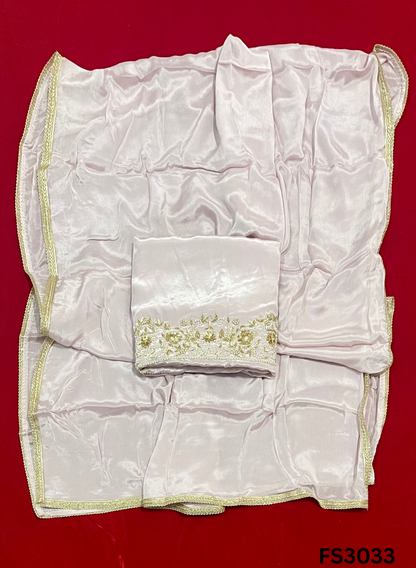 FS3033 | Crepe | Party Wear | Wedding | Jaggo | Festival  | Bridal Suit |