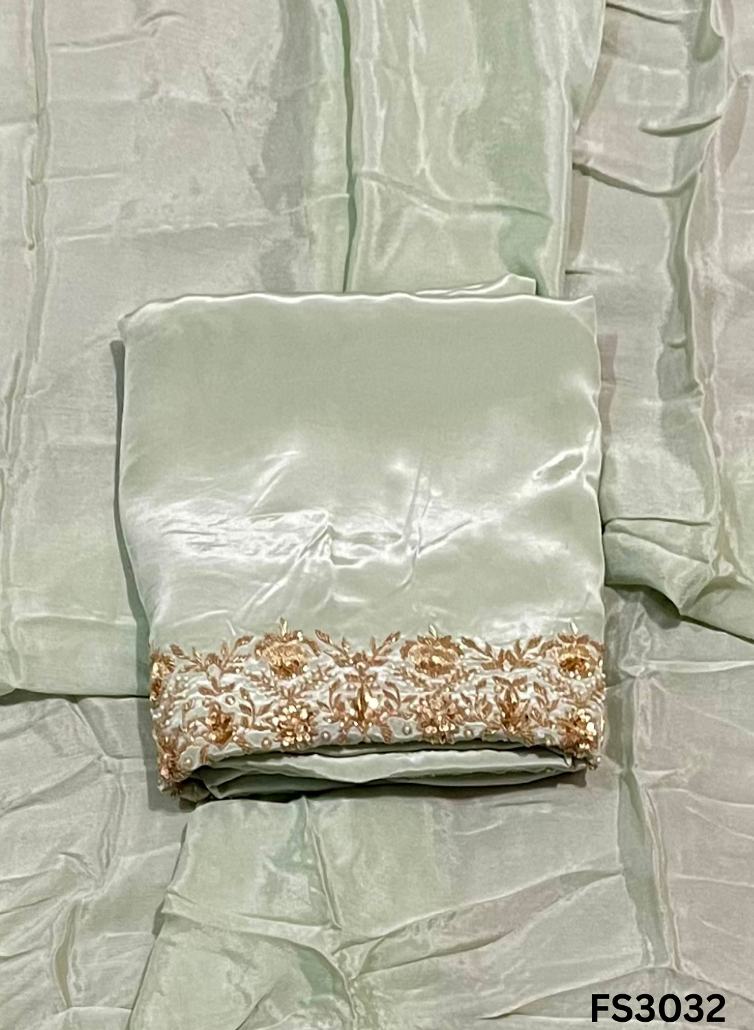 FS3032 | Crepe | Party Wear | Wedding | Jaggo | Festival  | Bridal Suit |