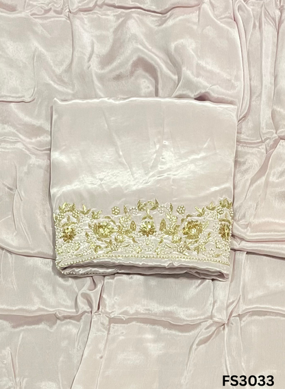 FS3033 | Crepe | Party Wear | Wedding | Jaggo | Festival  | Bridal Suit |