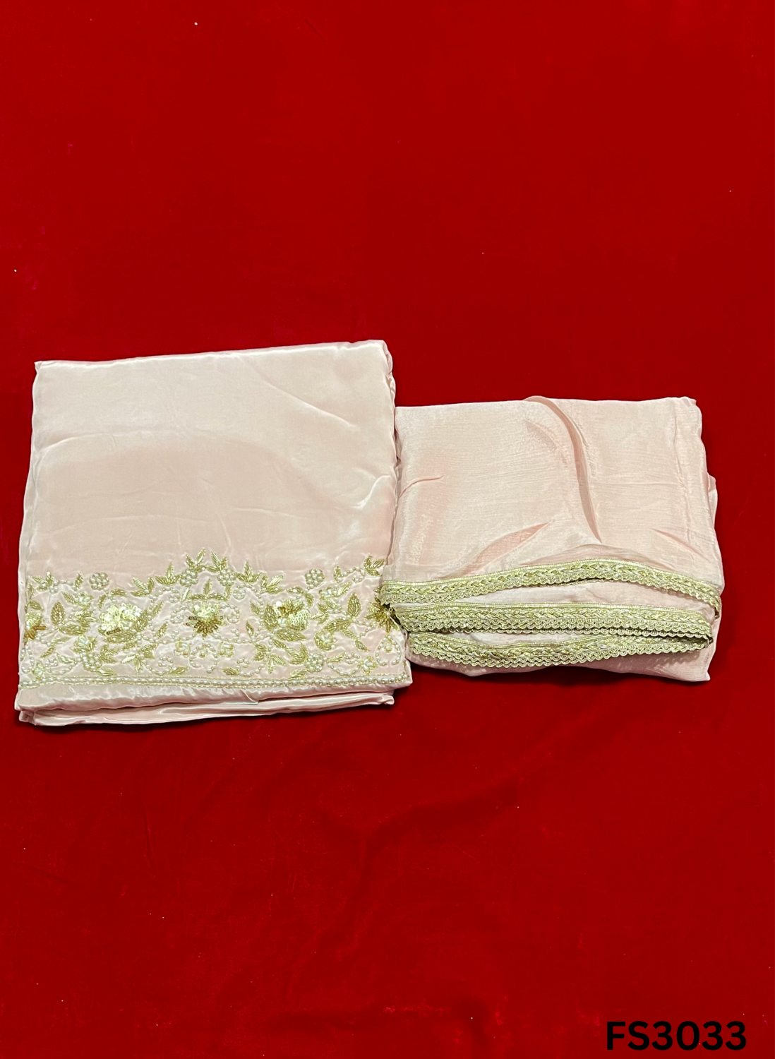 FS3033 | Crepe | Party Wear | Wedding | Jaggo | Festival  | Bridal Suit |