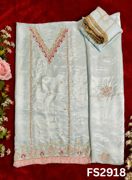 FS2918 | Crepe  | Party Wear | Wedding | Jaggo | Festival  |