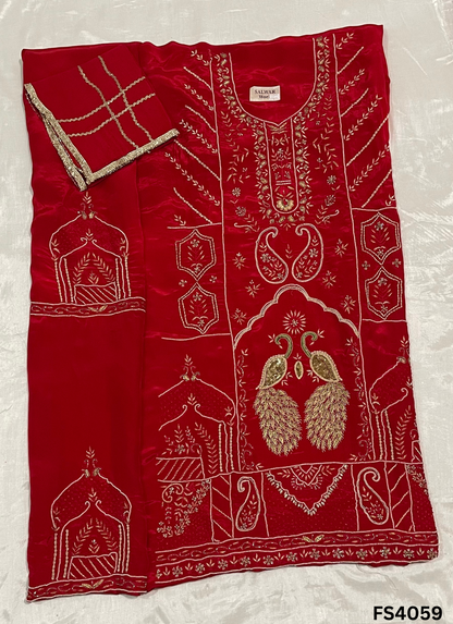 FS4059 | Crepe | Party Wear | Wedding | Jaggo | Festival