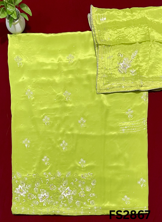 FS2867 | Crepe | Party Wear | Wedding | Jaggo | Festival |