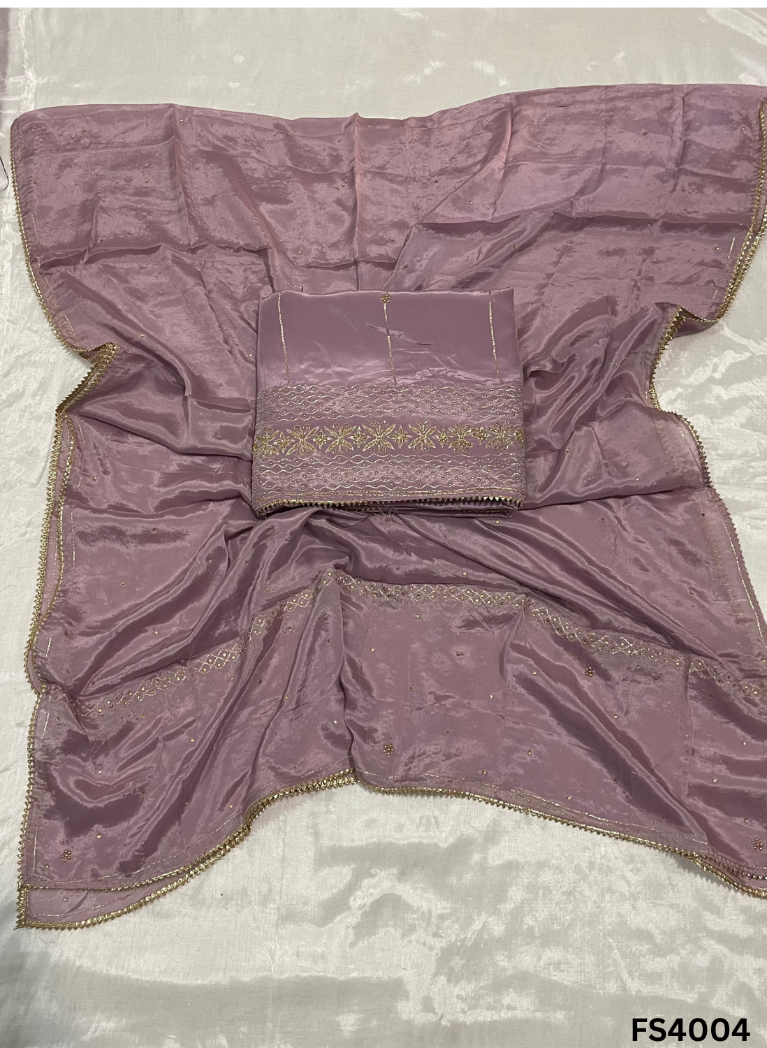 FS4004 | Crepe  | Party Wear | Wedding | Jaggo | Festival |