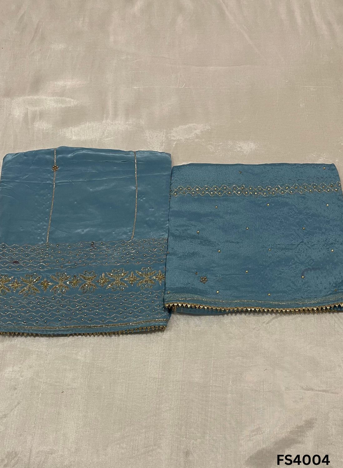 FS4004 | Crepe  | Party Wear | Wedding | Jaggo | Festival |