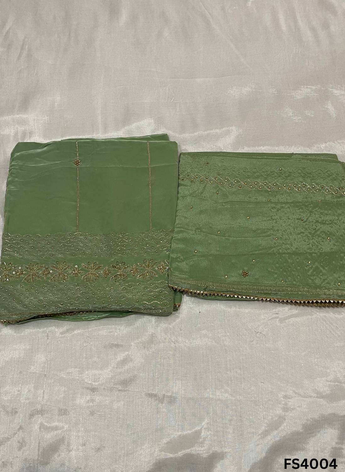 FS4004 | Crepe  | Party Wear | Wedding | Jaggo | Festival |
