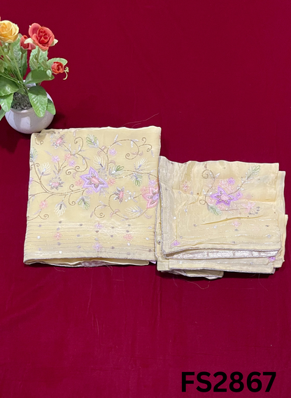FS2867 | Crepe | Party Wear | Wedding | Jaggo | Festival |