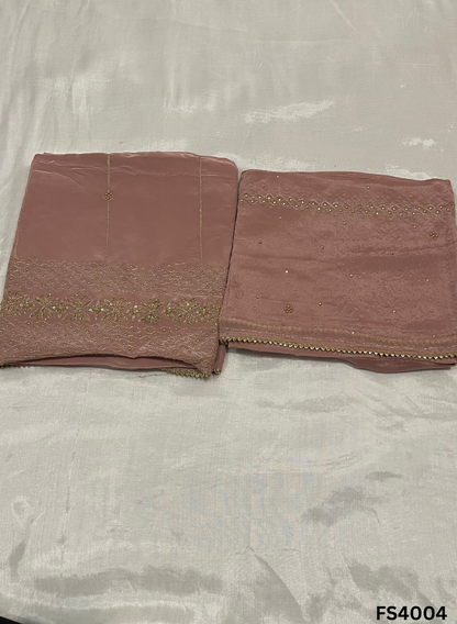 FS4004 | Crepe  | Party Wear | Wedding | Jaggo | Festival |