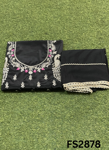 FS2878 | Crepe  | Party Wear | Wedding | Jaggo | Ring Ceremony | Festival  |