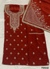 FS4132 | Crepe Suit | Party Wear | Bridal Suit | Wedding Suit  | Jaggo  Suit | Festival Suit |