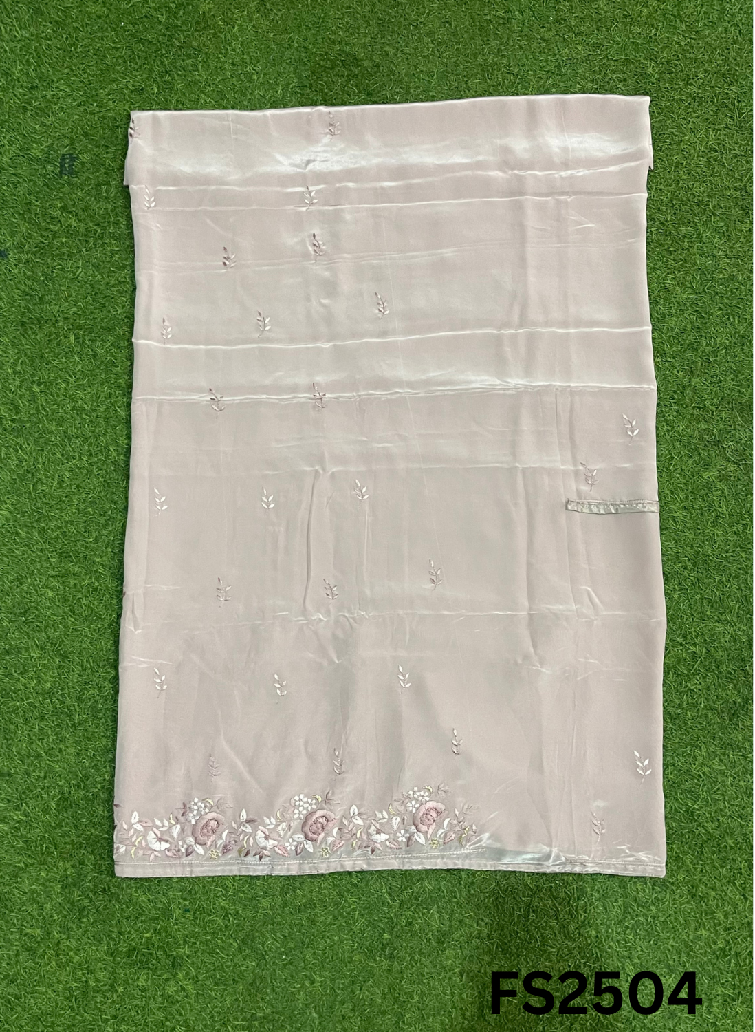 FS2504 |  Pink | Crepe Suit | Wedding | Party Wear | Ring Ceremony | Festival Suit | Allover suit