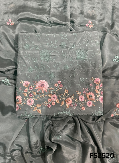 FS2520 |  Onine | Crepe Suit | Wedding | Party Wear | Ring Ceremony | Festival Suit | Allover suit