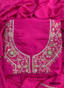 FS2501 |  Hot-Pink | Raw Silk Suit | Wedding | Party Wear | Ring Ceremony | Festival Suit | Allover suit