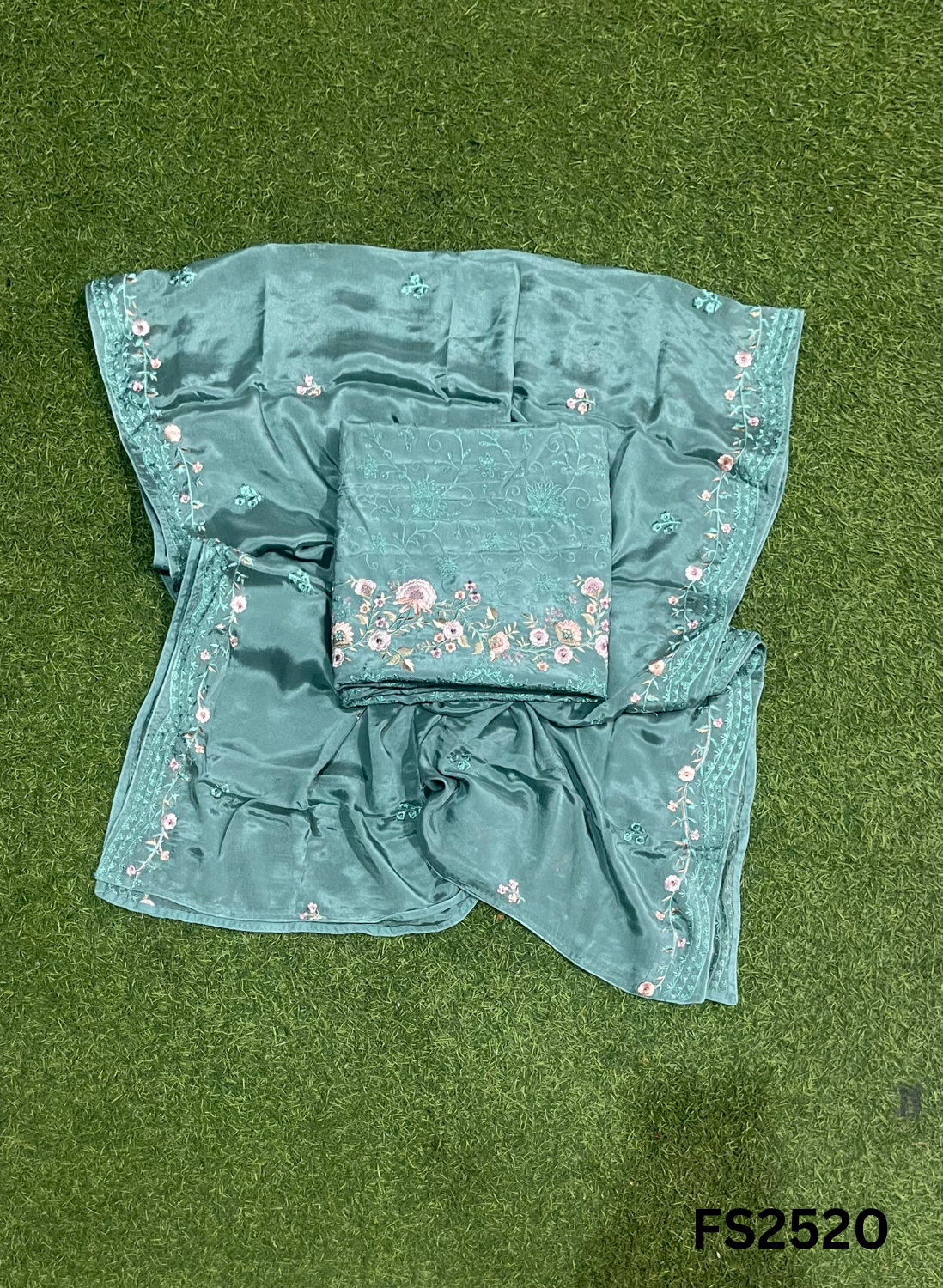 FS2520 |  Onine | Crepe Suit | Wedding | Party Wear | Ring Ceremony | Festival Suit | Allover suit