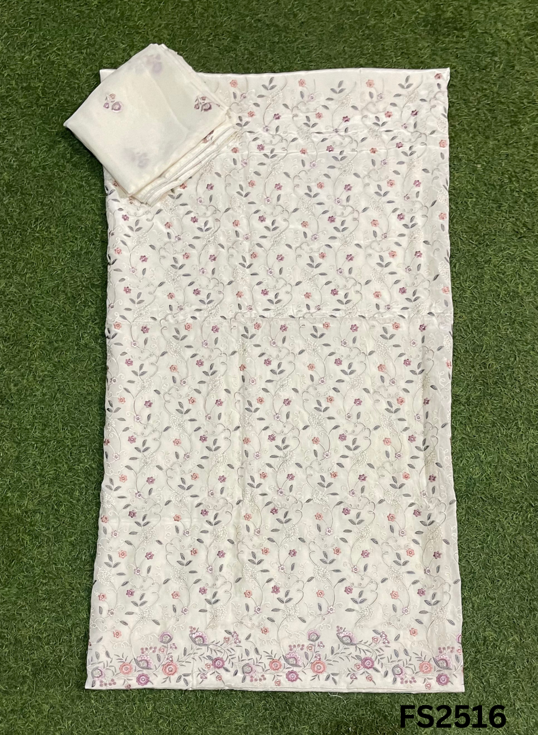 FS2516 |  Pista | Crepe Suit | Wedding | Party Wear | Ring Ceremony | Festival Suit | Allover suit