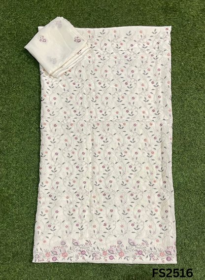 FS2516 |  Pista | Crepe Suit | Wedding | Party Wear | Ring Ceremony | Festival Suit | Allover suit
