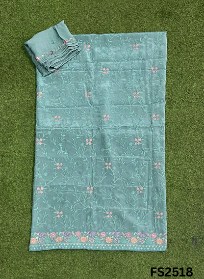 FS2518 | Onine | Crepe Suit | Wedding | Party Wear | Ring Ceremony | Festival Suit | Allover suit