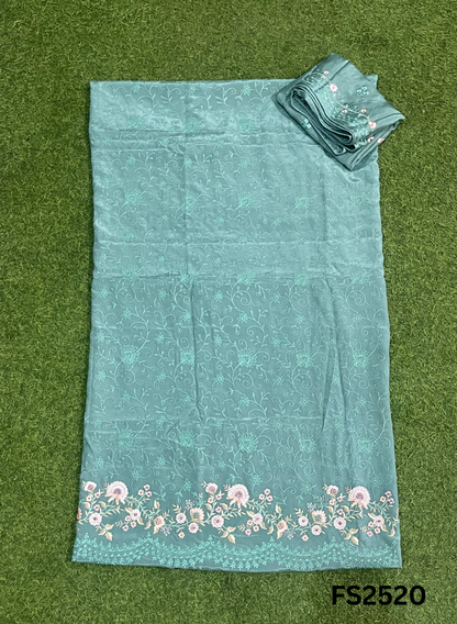 FS2520 |  Onine | Crepe Suit | Wedding | Party Wear | Ring Ceremony | Festival Suit | Allover suit