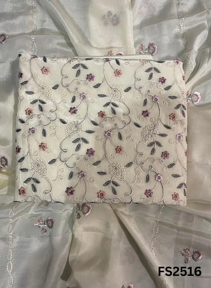 FS2516 |  Pista | Crepe Suit | Wedding | Party Wear | Ring Ceremony | Festival Suit | Allover suit