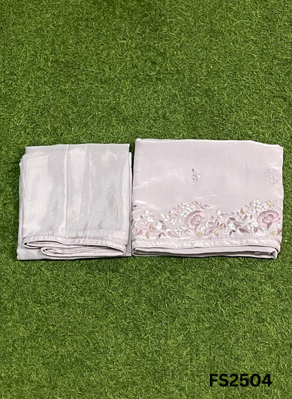 FS2504 |  Pink | Crepe Suit | Wedding | Party Wear | Ring Ceremony | Festival Suit | Allover suit