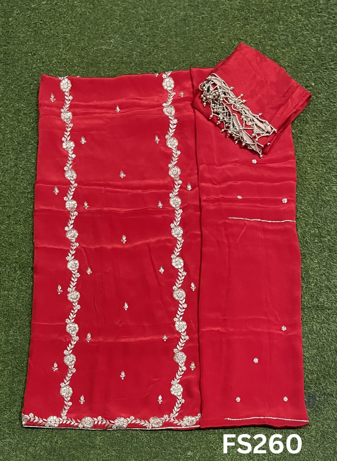 FS260 |  Crepe Suit | Wedding | Party Wear | Ring Ceremony | Festival Suit| |