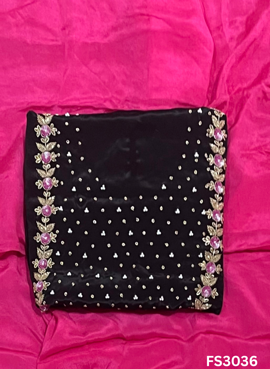 FS3036 | Crepe | Party Wear | Wedding | Jaggo | Festival | Bridal Suit |