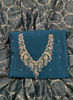 FS1772 | Peacock | Cross Silk | Party Wear | Wedding | Jaggo | Ring Ceremony | Festival