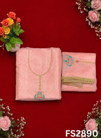 FS2890 | Crush Shimmer Suit | Party Wear | Wedding | Jaggo | Ring Ceremony | Festival