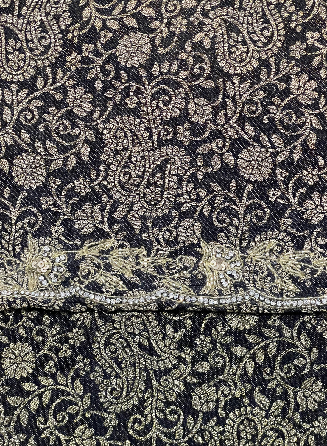 Dark Blue Banarsi Silk Suit | Party Wear | Wedding | Ring Ceremony | Festival | Bridal