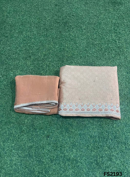 FS2193 | | Banarasi Silk Suit| Party Wear | Wedding | Jaggo | Ring Ceremony | Festival