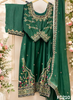 FC210 | Made To Order (20-25 Days  ) |   Silk  | Green  | Party Wear | Wedding | Festival | Celebrity | Ring Ceremony
