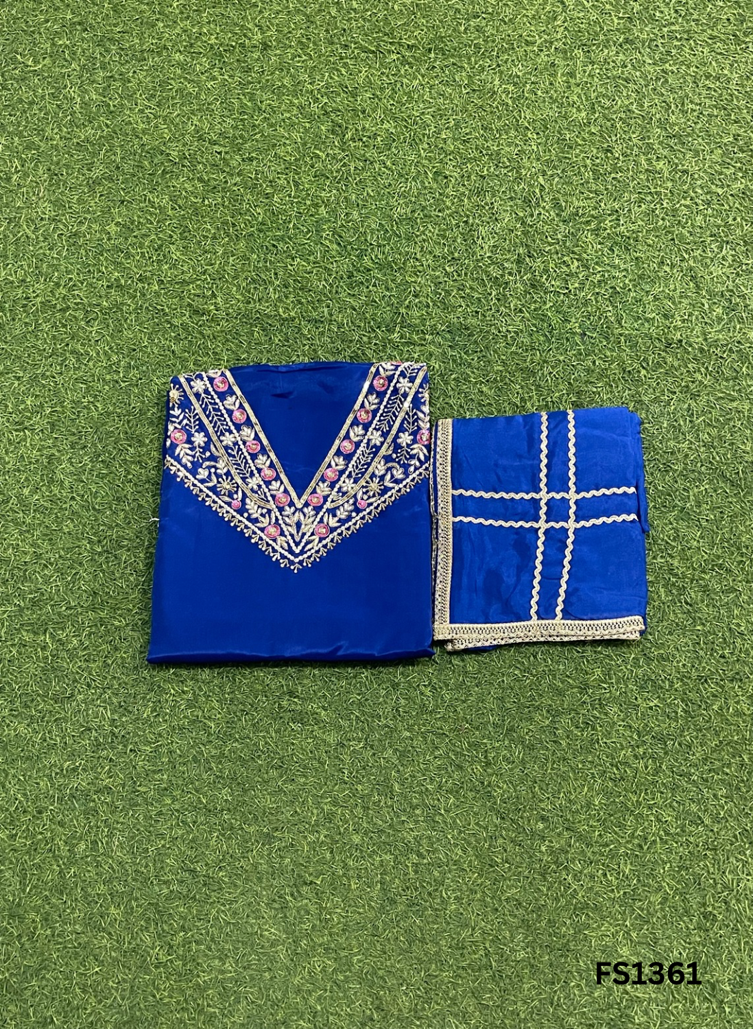 FS1361 | Red | Crepe Suit | Party Wear | Wedding | Ring Ceremony | Festival