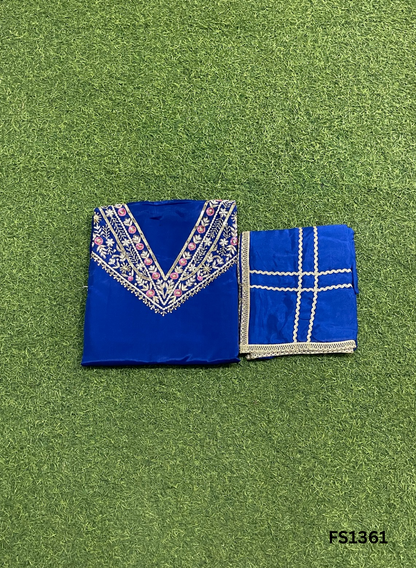 FS1361 | Red | Crepe Suit | Party Wear | Wedding | Ring Ceremony | Festival