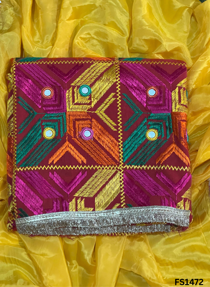 FS1472 | Rust | Khadi Suit | Casual wear | Summer Suits | regular wear |