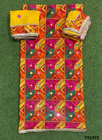 FS1472 | Rust | Khadi Suit | Casual wear | Summer Suits | regular wear |